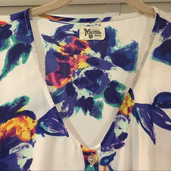 Show Me Your Mumu Red Rocks Floral Romper in Petal Pink Bell Sleeve Medium - Picture 8 of 11